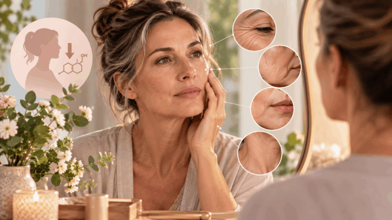 Vieillissement du visage après la ménopause : ce qui s’accélère et pourquoi